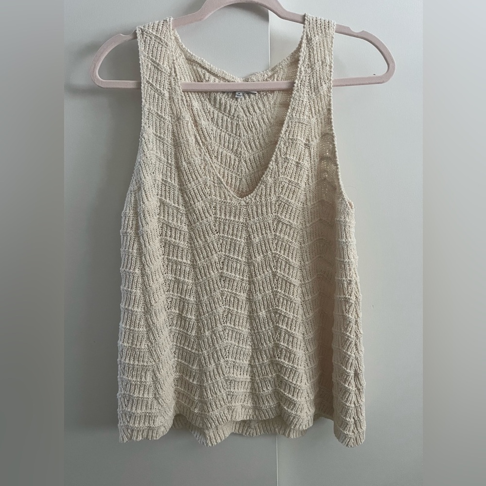 Madewell Crocheted Sweater Tank